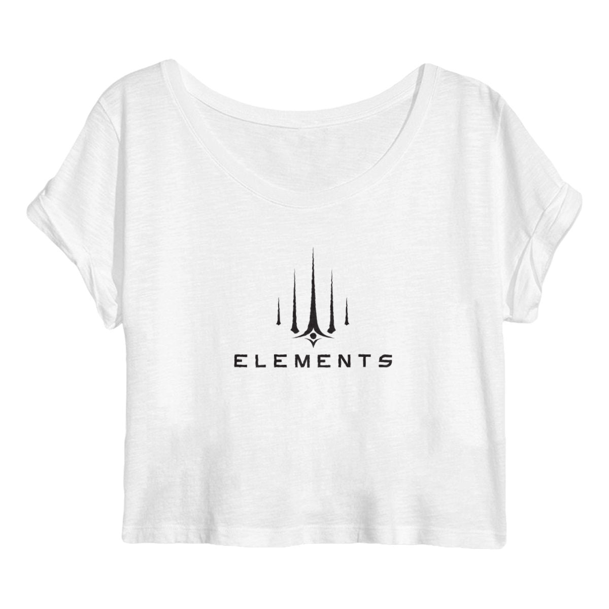 ELEMENTS - Woman Organic Crop Top